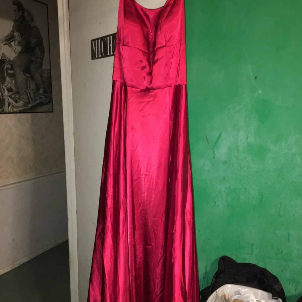 Red dress